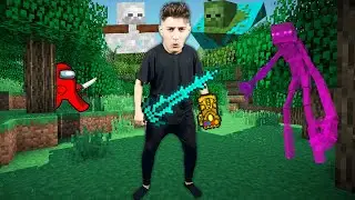 Minecraft'ın içinde 10 GÜN geçirdim 😂