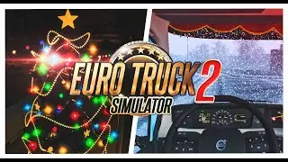 🎄⛄ НОВОГОДНЯЯ СНЕЖНАЯ ЗИМА Frosty Winter v9.7 (ETS2 1.49)