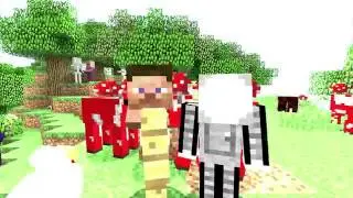 Minecraft  Harlem Shake c Бендером!