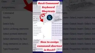 Assign Revit Command Shortcuts in 60 seconds🤔 