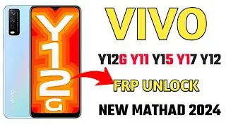 vivo Y12G frp bypass ! all video mobile frp unlock latest security ! frp bypass vivo y12g