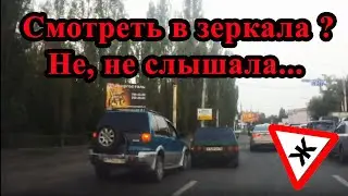 Горе-водительница. Воронеж.