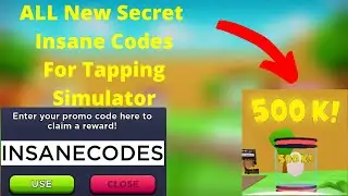 ALL New Insane Working Codes For Tapping Simulator | Roblox June 2020