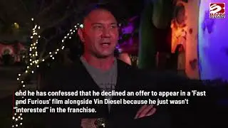 Dave Bautista turned down Fast and Furious role for Gears of War: 'More interesting to me'