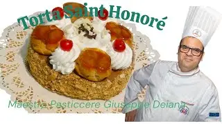 Torta Saint- Honoré by Pastry Chef Giuseppe Deiana