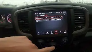 How to Find and Manage Voice Assistant Settings in Dodge Ram 1500 II ( 2019 - now )