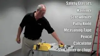 WoodTrac Install (1 of 7)- Tools Needed