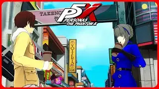 Drinking Bubble Tea with Merope - Persona 5: The Phantom X