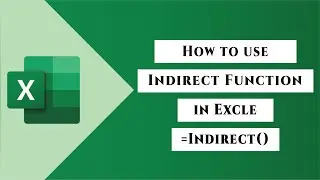 How to Use Indirect Function in Excel #excel #functions #tips #tricks #trending