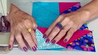 PATCHWORK com RETALHOS de Tecidos 😍 FÁCIL DEMAIS