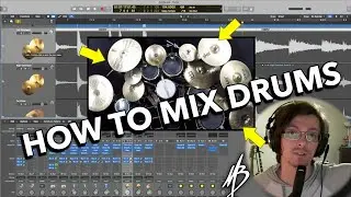 How to Mix Drums using Logic Pro | MBDrums