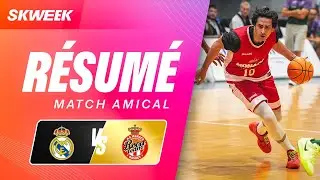 BUZZER BEATER ENTRE LE REAL ET LA ROCA TEAM 🧨🧨 - Real Madrid vs Monaco - Résumé - Amical
