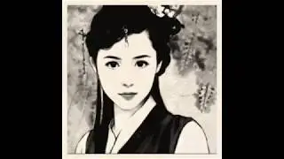 Ink and wash painting video