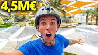 JE TESTE LE SKATEPARK À 4,5 MILLIONS€ DE DUBAI !