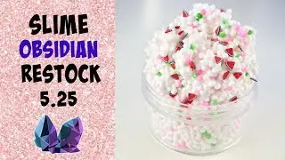 Slime Obsidian Restock! *All New Icee Slimes* 5.25