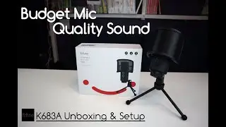 Quality Mic for Half the Price | Fifine K683A USB Microphone Unboxing & Setup