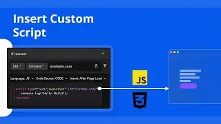 Insert Script now has support for custom attributes!