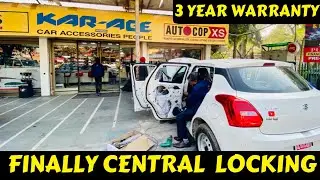 FINALLY MY SWIFT CENTRAL LOCKING INSTALLED | SWIFT MODIFICATION | SWIFT BASE MODEL MODIFICATION