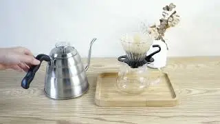 Why we use the gooseneck kettle for pour over coffee？#gooseneck #kettle #Redapro #pourovercoffee