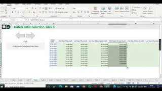 How to find end of the month, start of the month with help of EOMonth Formula