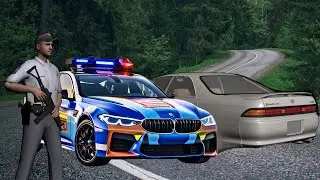 .::ПОГОНЯ ЗА TOYOTA MARK 2 НА #BLACKRUSSIA::.