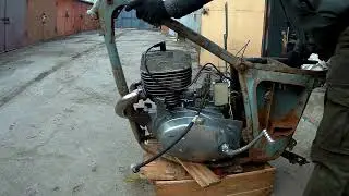 ИЖ-ПЛАНЕТА 3 c CDI генератором от Минска пробный запуск с карбюраторами К-65Е и PWK 32