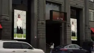 ЦУМ, уличные экраны малого шага (2.9 мм)