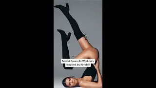 Kendall Jenner inspired Model Poses as Workouts 🔥✨ | 