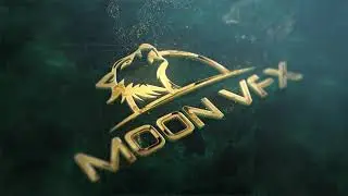Gold Stroke 3D Logo Animation