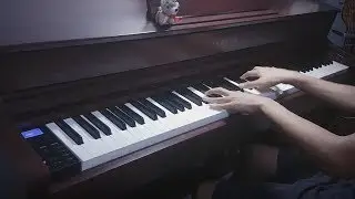 My cousin singing "Perfect" by Ed Sheeran while I play the piano