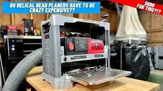 High End Wood Planing On The Cheap??  ||  FindBuyTool Helical Wood Planer FB131H 13