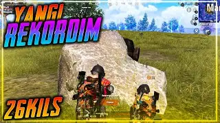 YANGI REKORDIM 26TA KILL | FERUZANI LOL QOLDIRDIM | PUBG MOBILE