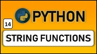 string functions/methods in python