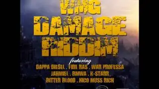 DjKronik-Damage Riddim Mix (War Professa, Fire Ras, DappaDiesel +more) {April 2011}