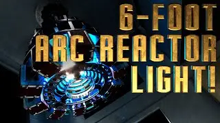 Giant Iron Man Arc Reactor Light!