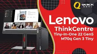 รีวิว - Lenovo ThinkCentre: จอ (Tiny-In-One 22 Gen 5) + PC จิ๋ว (M70q Gen 3) สุดคุ้ม!