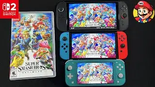 Super Smash Bros on EVERY Switch: Lite vs OLED vs Switch 2