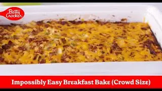 Impossibly Easy Breakfast Bake (Crowd Size) | Betty Crocker