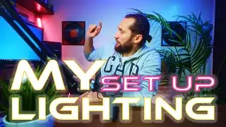 My MODEST YouTube Lighting Set Up in 2024