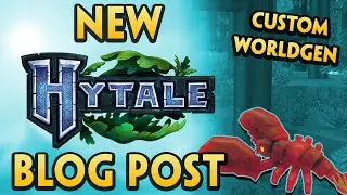 NEW Hytale Blog Post + CUSTOM World Generation Footage | News Updates