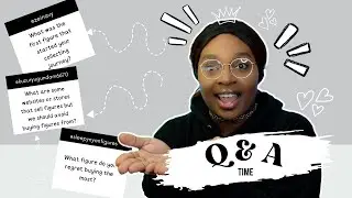 Getting To Know Me and How I Started Collecting!!🥰 ✨| My Q & A Video on Figure Collecting!
