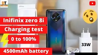 Inifinix Zero 8i Charging Test ⚡⚡ [0 to 100%] | Dashmesh Tech