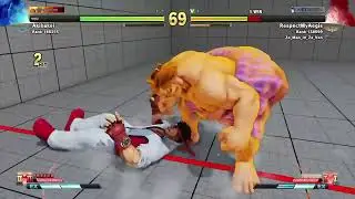 SFV Lounge Games - Guile,Urien,Zeku,M.Bison,E.Honda
