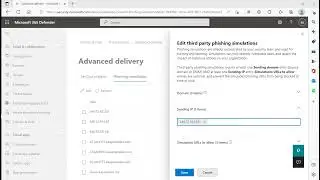 How to Whitelist Using the Third-party Phishing Simulations Feature in Office 365