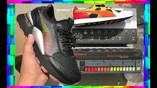 PUMA RS-100 SHOES INSPIRED BY THE ROLAND TR 808 DRUM MACHINE