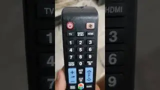 Samsung's smart tv remote, general smart tv remote, universal smart tv remote #shorts