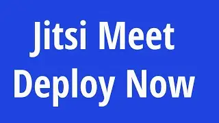 Self-Hosting Jitsi Meet Installation Service Debian/Ubuntu Linux