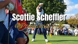 Scottie Scheffler @ The 2024  Presidents Cup in Montreal 🇨🇦