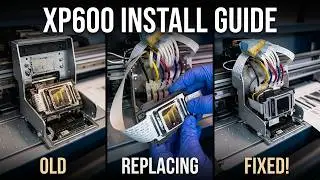 Installing XP600 Printheads Correctly - First Time Success