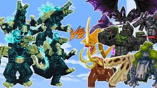 NEW WARDENZILLA vs KAIJU CRAFT | MINECRAFT PE BATTLE